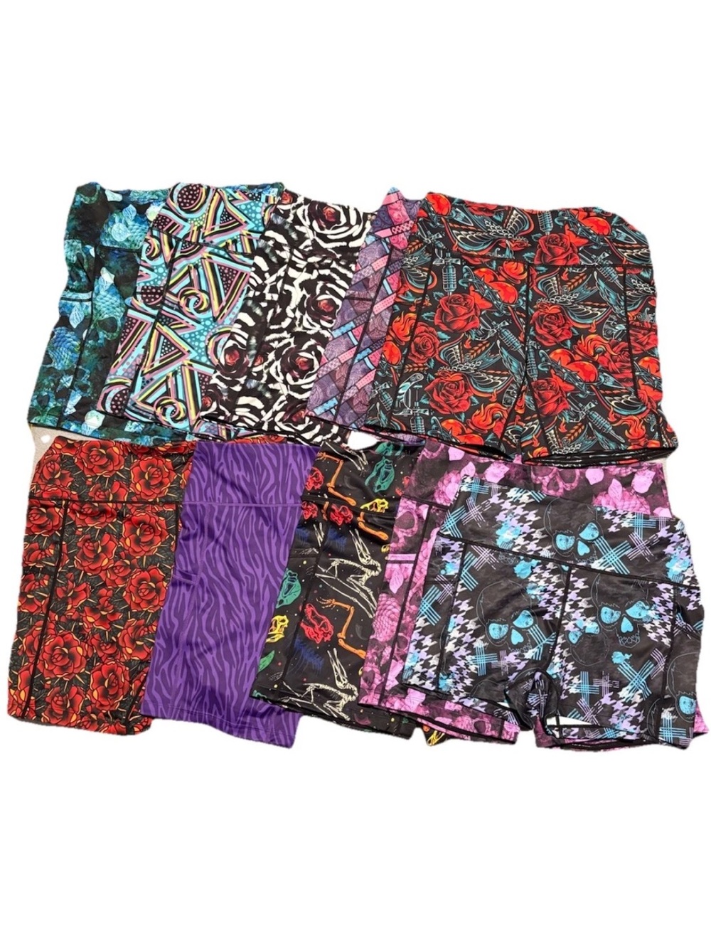 CVG Constantly Varied Gear Women’s Shorts Lot Of 10 Size XL Biker Athletic